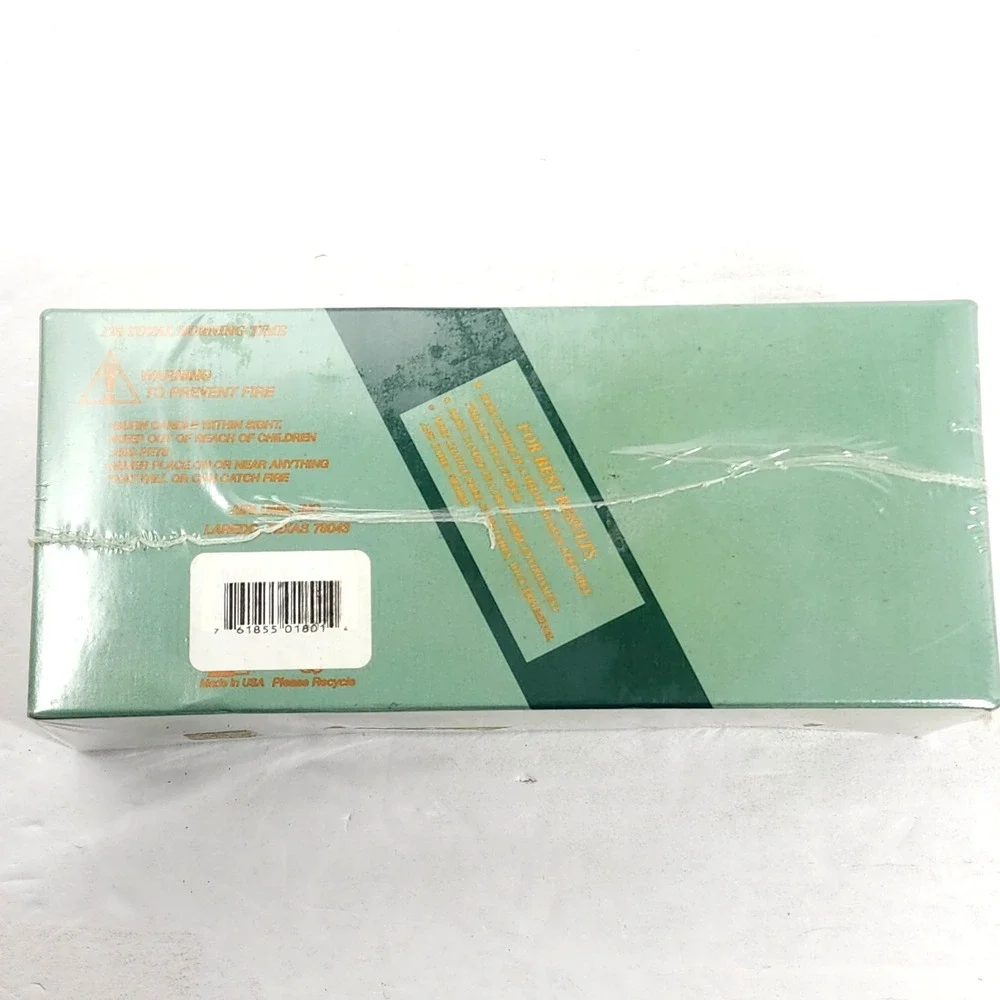AIRLUME Assorted Votive Candles Set of 6‎ Glass Holder Christmas New Sealed